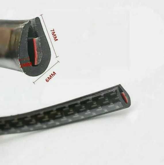 Гумената лента протектор за ръбове на автомобилни врати