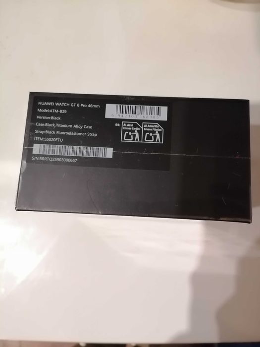 Смарт часовник Huawei watch GT 6 Pro 46 mm Model; ATM-B29 BLACK