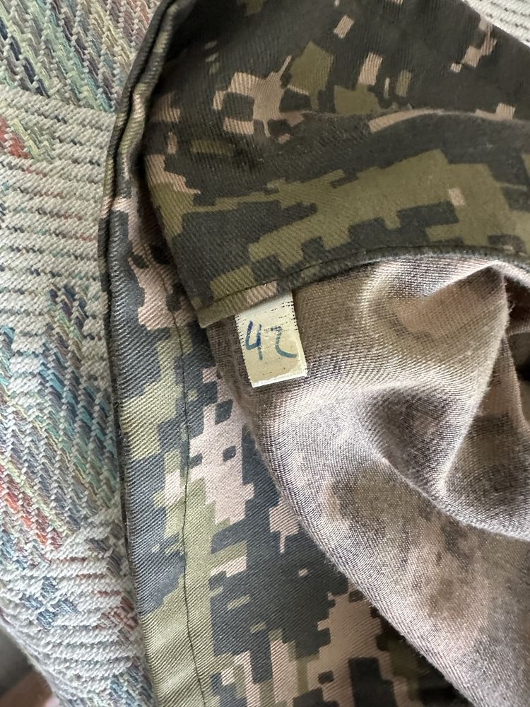 Военная форма НВП верх вниз рубашка галстук зажим значок тройка