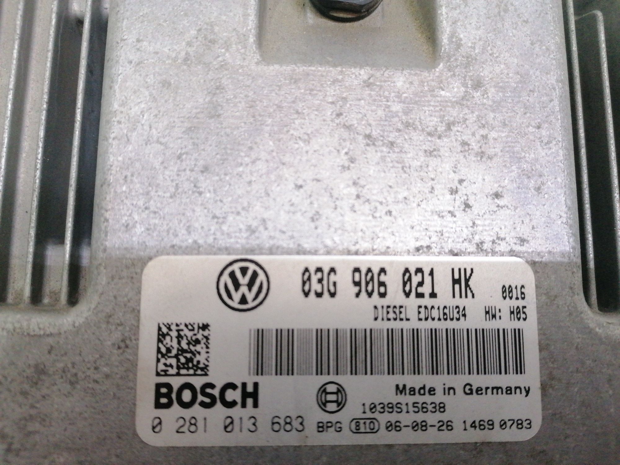 Calculator ecu motor 1.9 BLS BKC BXE Touran Golf 5 Plus Octavia 2 A3
