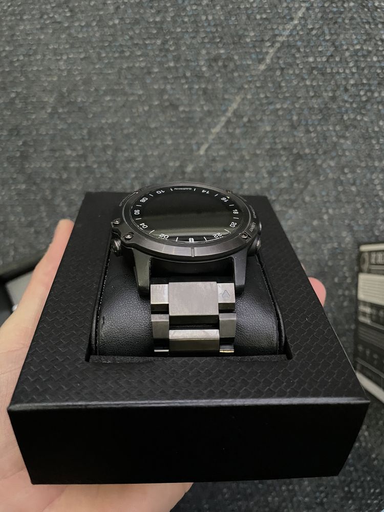 Smartwatch GARMIN  D2 Delta PX, 51mm, Aviator cu bratara DLC Titan