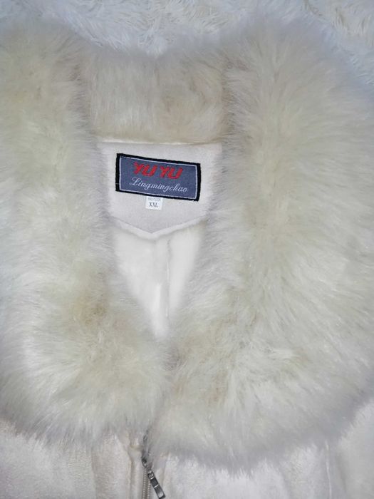 Cojocel scurt, crem, mărimea 42-44