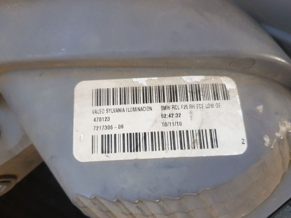 Външен десен стоп за BMW X3 F25 БМВ Х3 Ф25 от 2011 до 2016