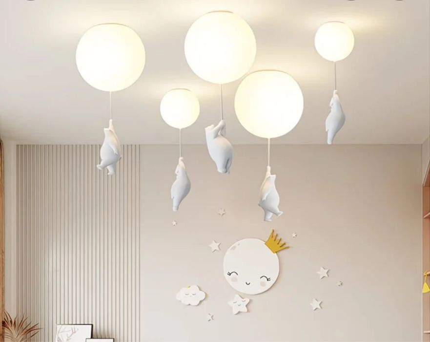 Набор люстр с ночниками