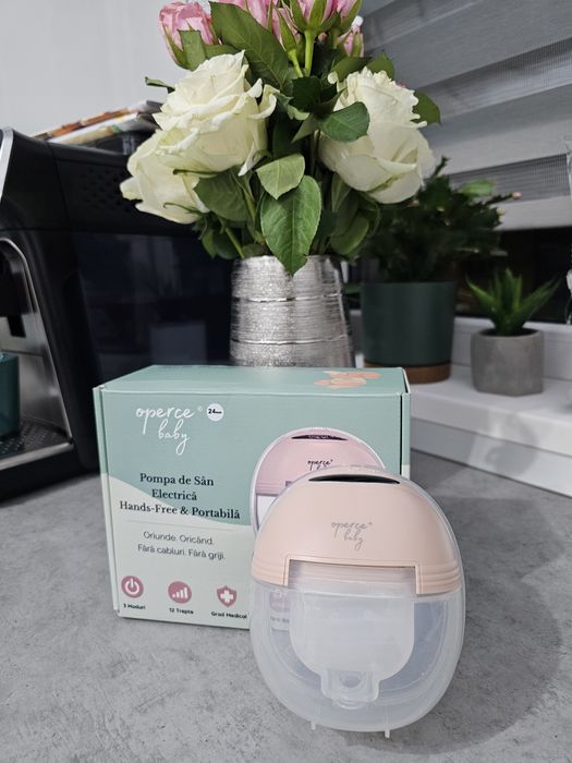 Vând pompă de sân electrică hands-free OperceBaby