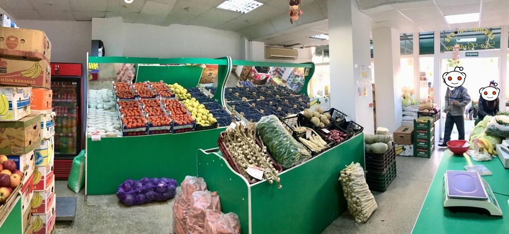 Afacere Aprozar / Magazin / Legume&Fructe / Rafturi Mobilier Copertina