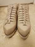 Pantofi piele naturala împletită Papucei masura 39