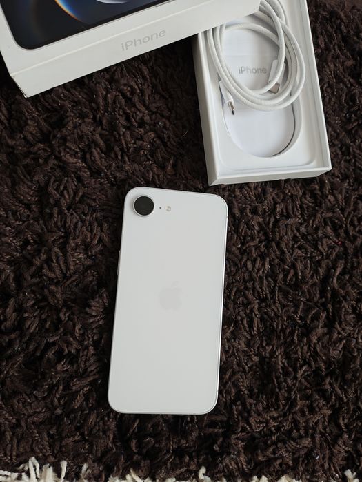 Vand iPhone 16e 512GB white/alb NEVERLOCKED [poze reale