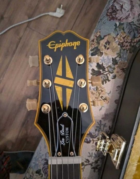 Epiphone Les Paul Joe Bonamassa Black Beauty '58 Custom Inlays Outfit