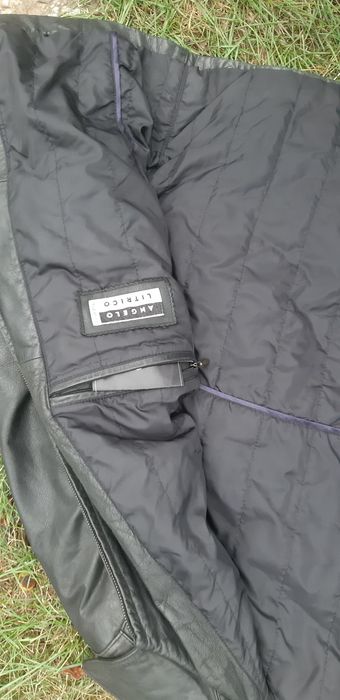 Haină piele mongoleză