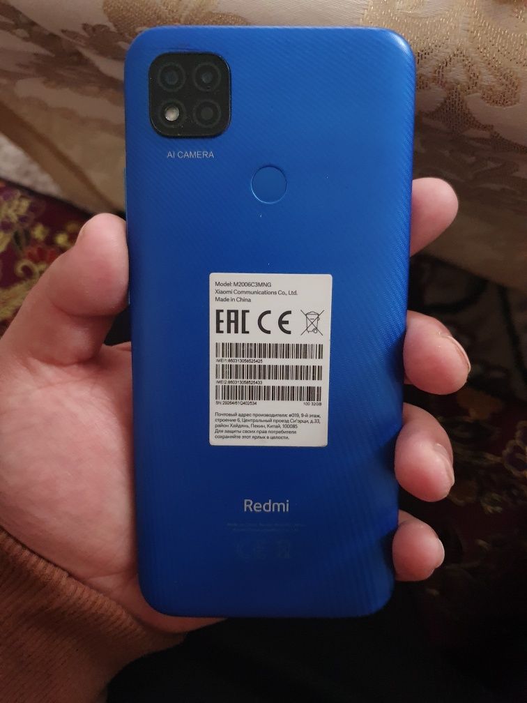 Redmi 9c nfc xolati yaxshi