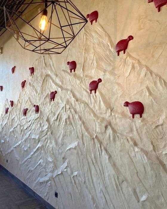 Барельеф.Скала.Обьемное панно.Скульптура.