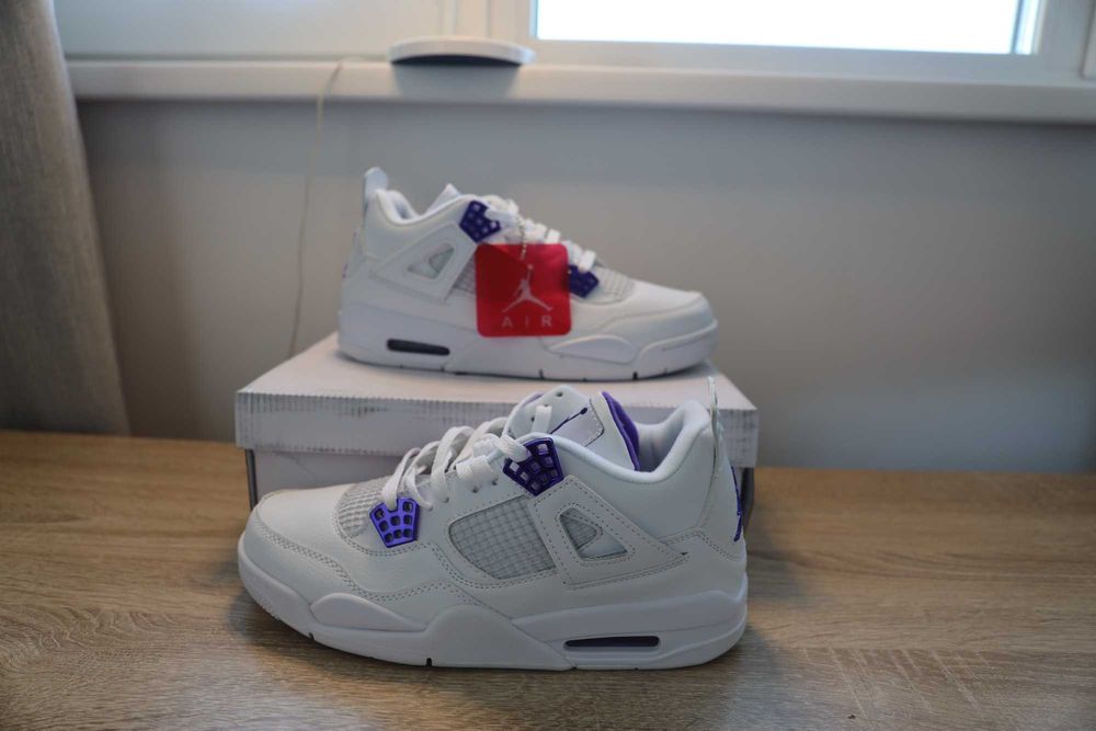 Jordan 4 Purple Metallic 40 41 42 43 44