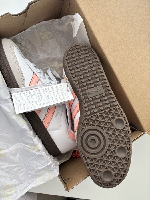 adidas Samba Og W Ftw White/ Clear Orange/ Semcor