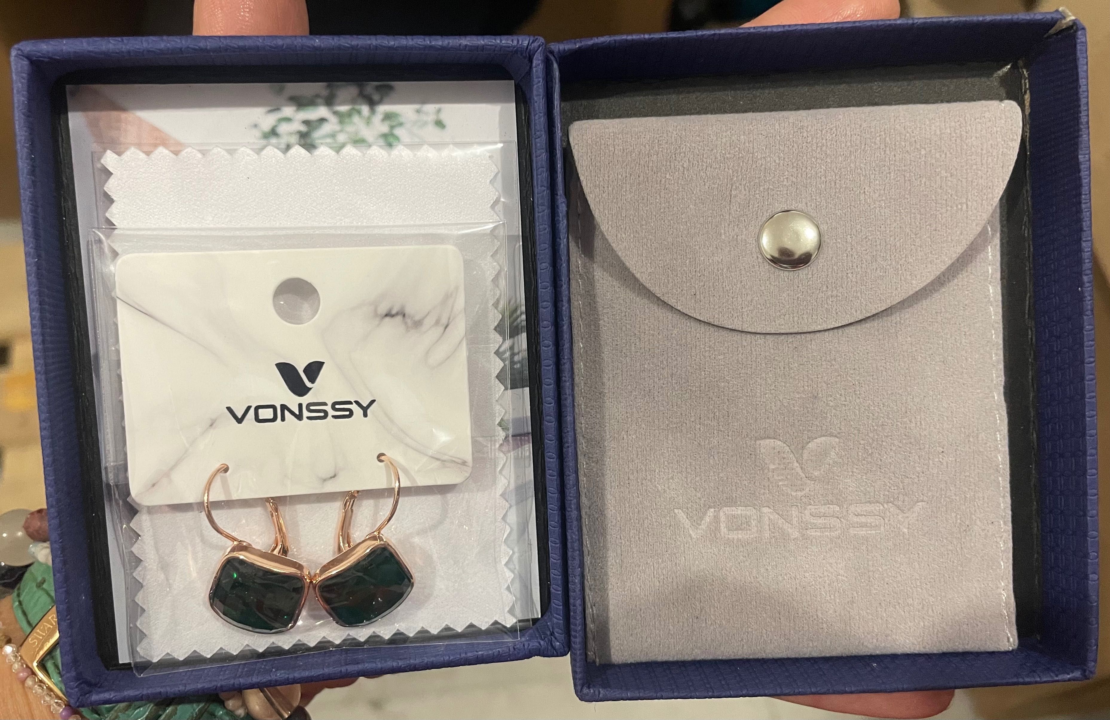 Изумрудени обеци VONSSY