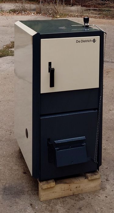 Чугунен котел на твърдо гориво Де Дитрих / De Dietrich 35 kW