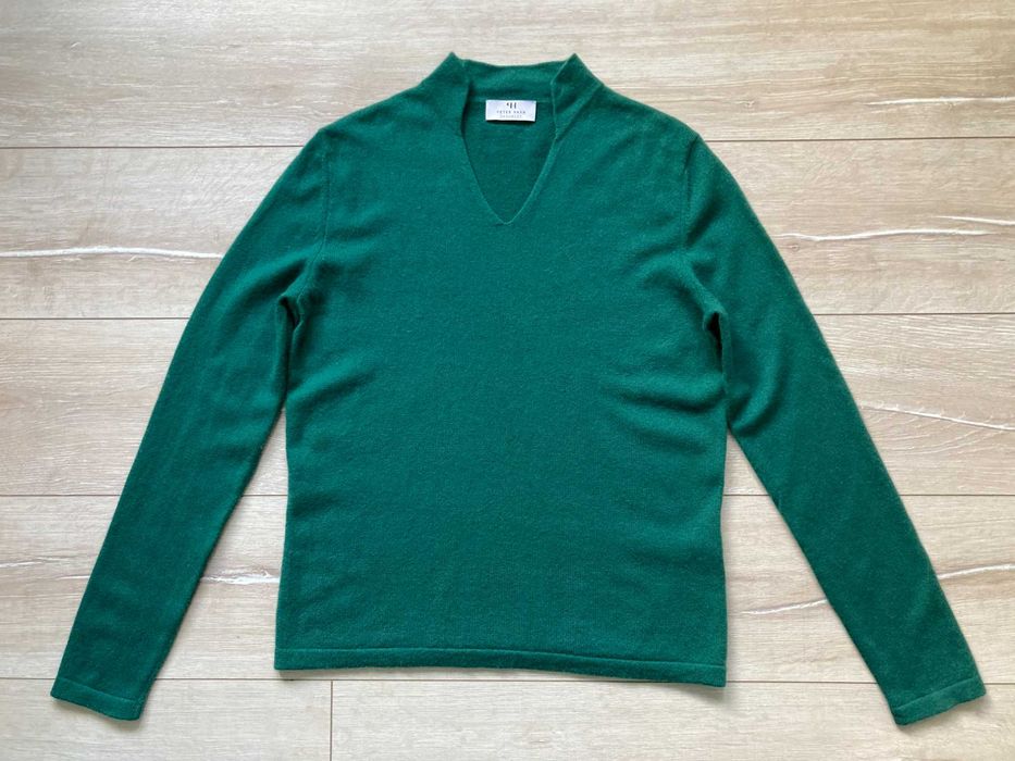 Peter Hahn 100% Cashmere кашмирен пуловер кашмир размер 40