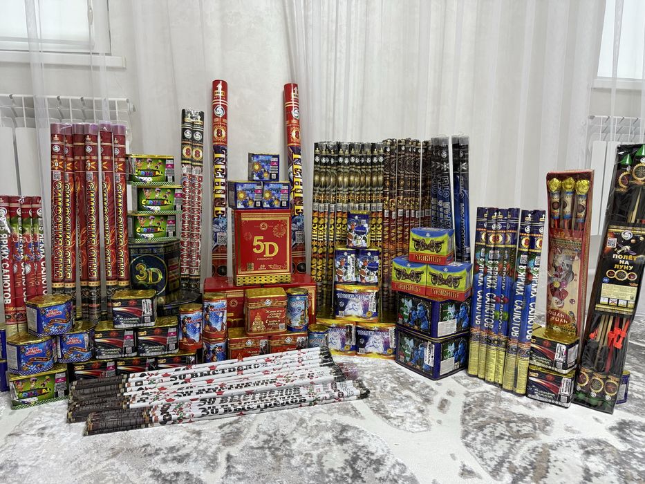 Салюты на Новый год 2026