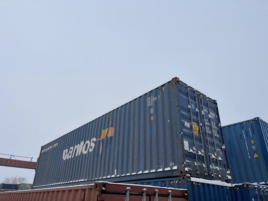 КОНТЕЙНЕРА 40 футовые МОРСКИЕ 2,9 высотой HQ Прям в Наличии в КОКШЕТАУ