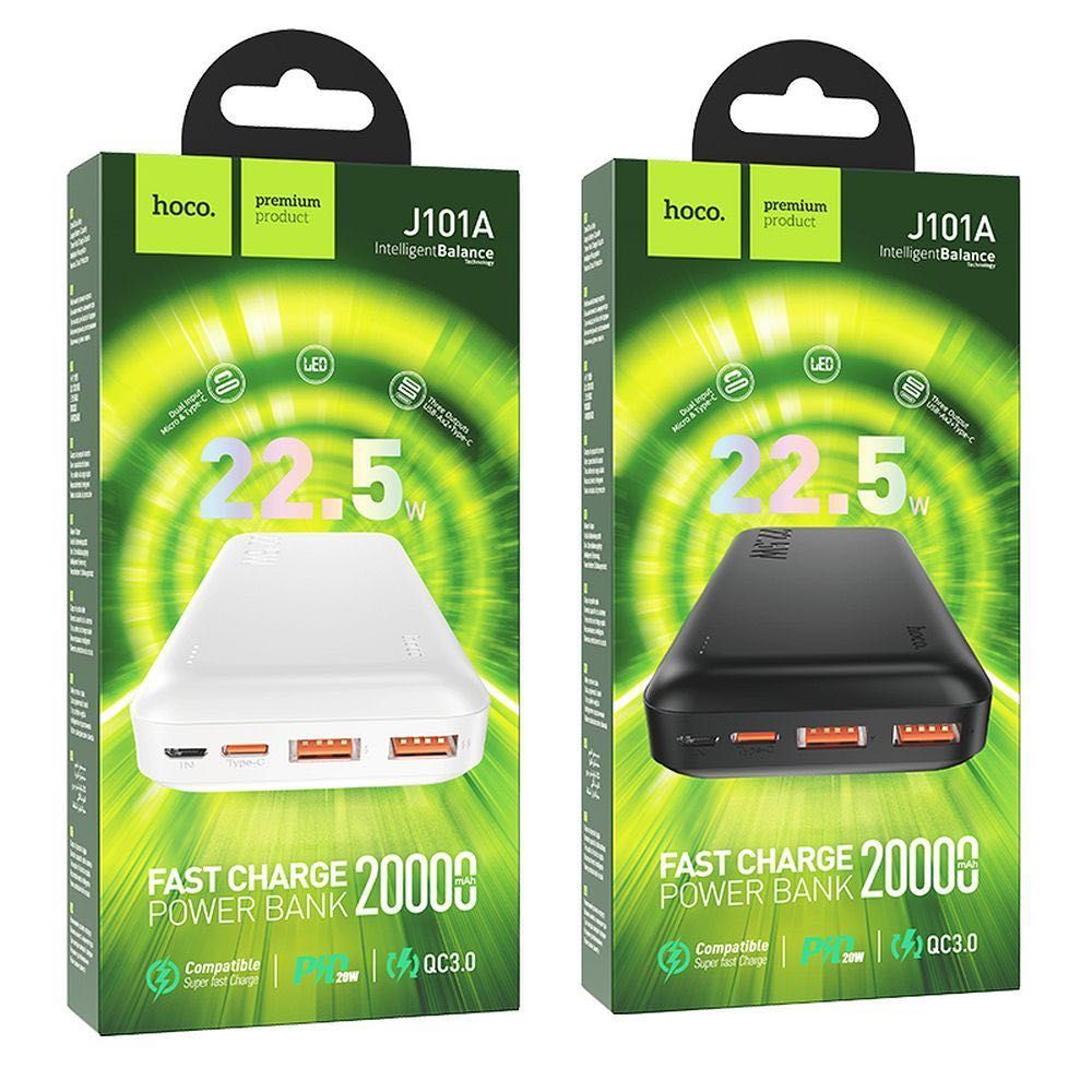 Power bank 20000 mAh Hoco J101A PD QC 3A 22,5W