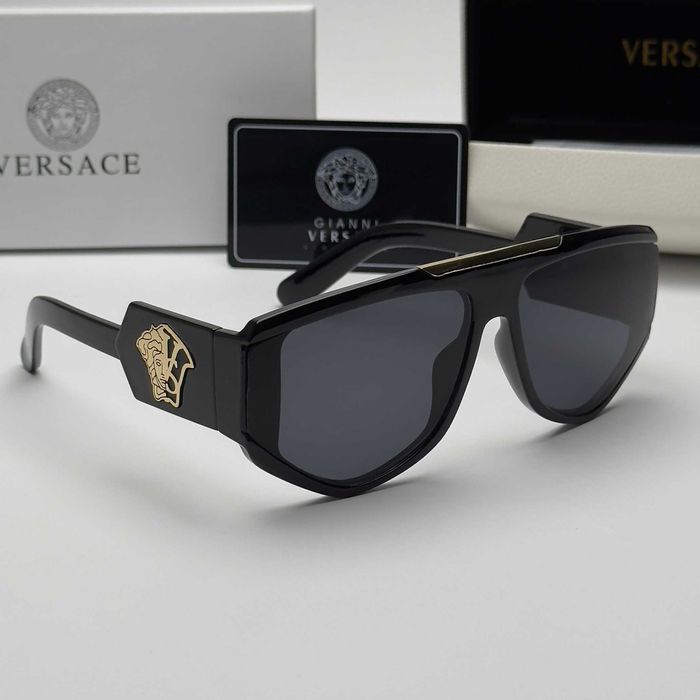 Слънчеви очила Versace Medusa Limited Edition  черен и бял модел UV400