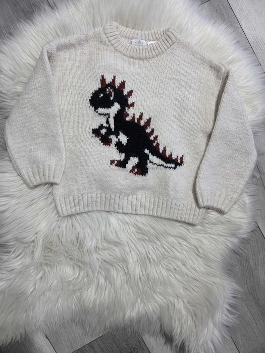 Pulover Zara m 104 cm, merge mai mult, stare f buna