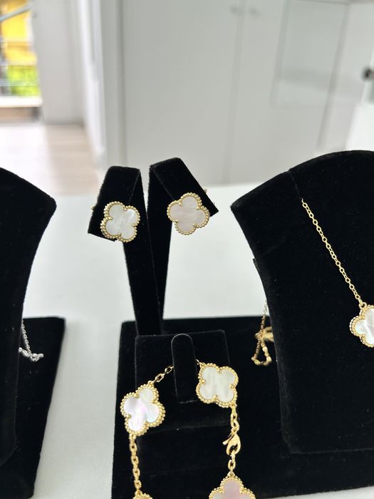Set Van Cleef Diamond Colier, Cercei si Bratara