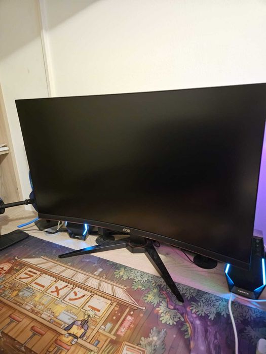 Monitor Curbat Gaming LED VA AOC 31.5", FHD, 240Hz, response time 1ms