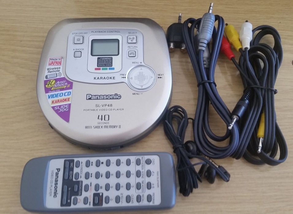 Продавам cd/vcd преносим плейър Panasonic SL-VP 48