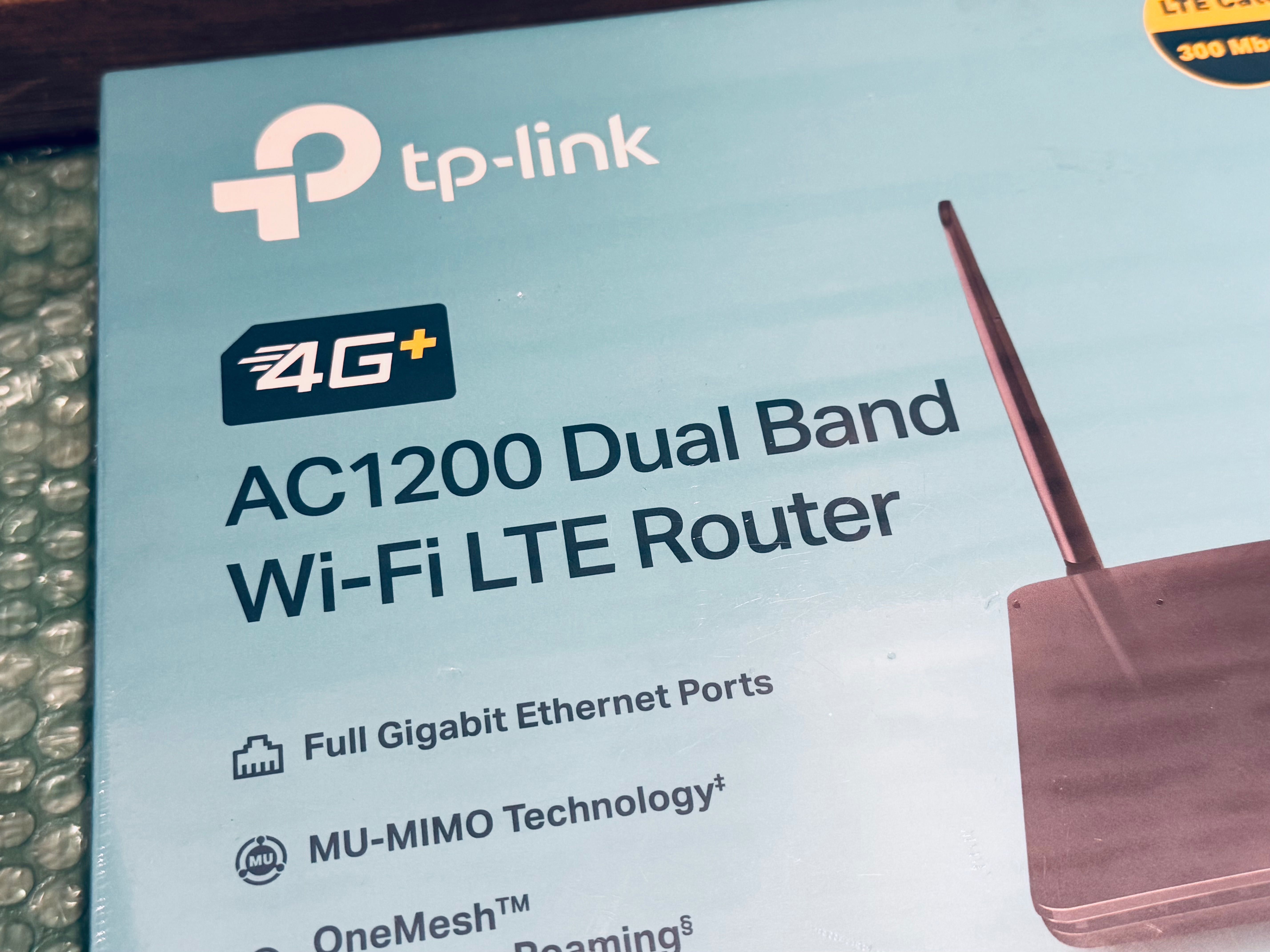 Router Wireless TP-Link Archer MR600 4G+ Cat6 AC1200 Dual Band OneMesh