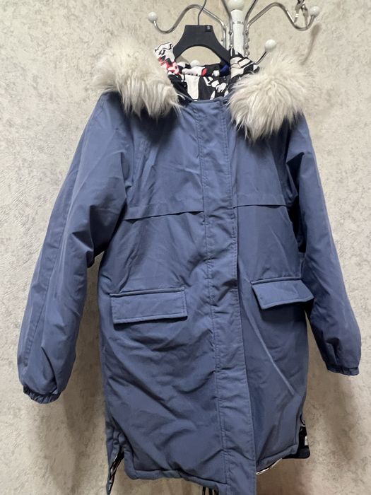 Куртка двухстороняя очень теплая