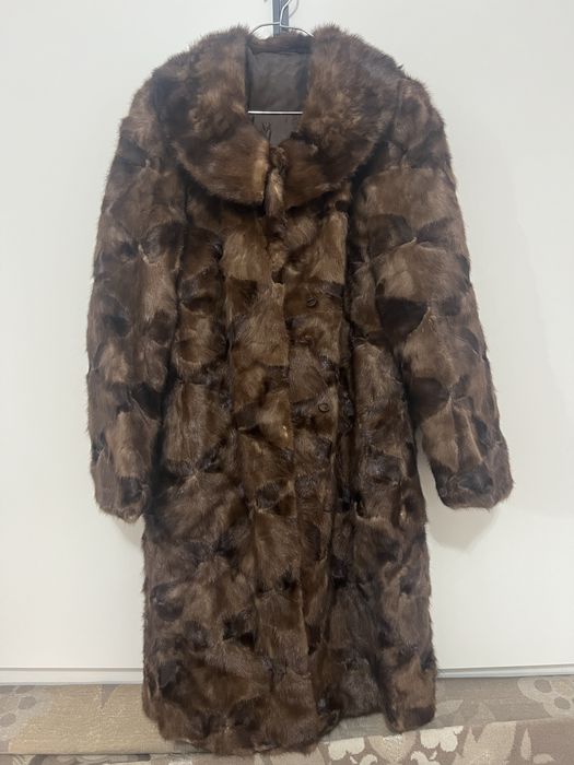 Натуральная норковая шуба