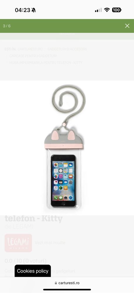 Husa impermeabila pt smartphone