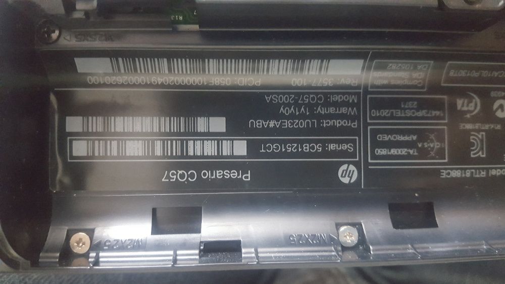 Dezmembrez HP / Compaq CQ 57 200SA