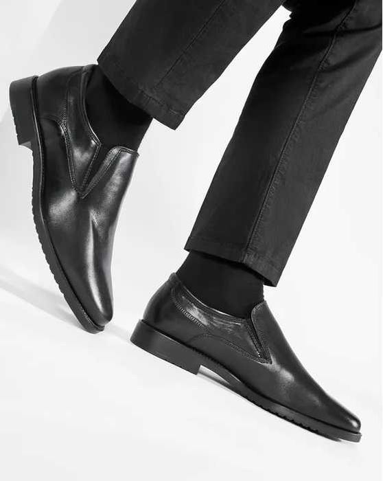 Pantofi loafer 41 42 slip on premium Salamander NOI piele naturala