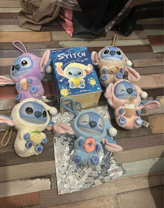 labubu x stitch x disney
