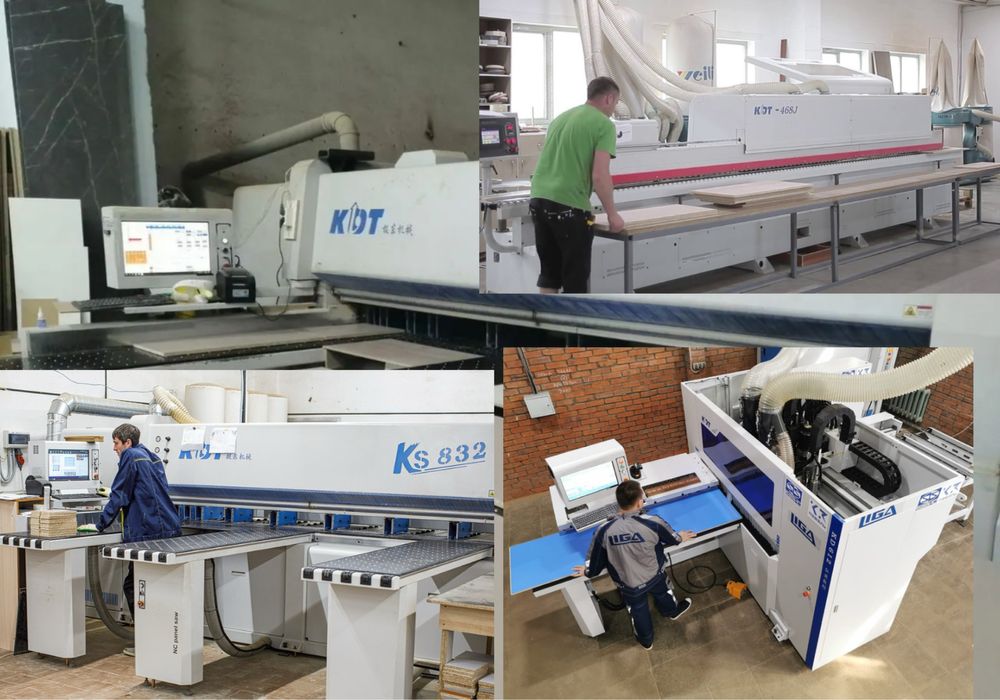 Распил / Кромка / Присадка ЧПУ на новом оборудовании KDT