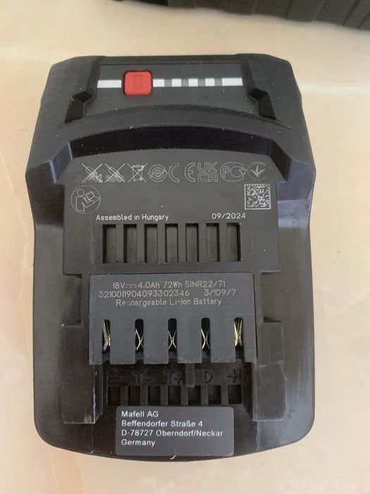Mafell acumulator si incarcator