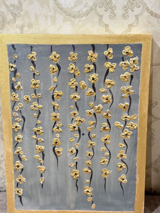 Картина Лианы с цветами