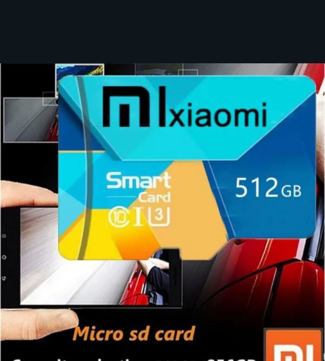 Card memorie micro sd 512GB. Xiaomi.