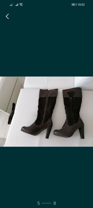 Vând cizme de piele elegante /fashion,produs import Italia.