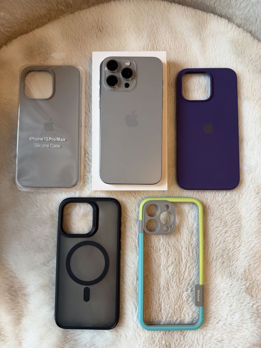 !Запазен! Apple iPhone 15 Pro Max 256GB - Перфектен! Гаранция!