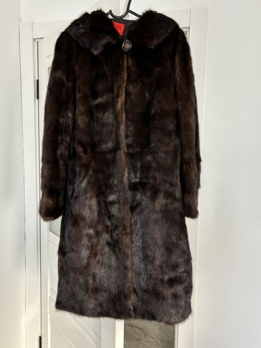 Норковая шуба одевалась 2 раза