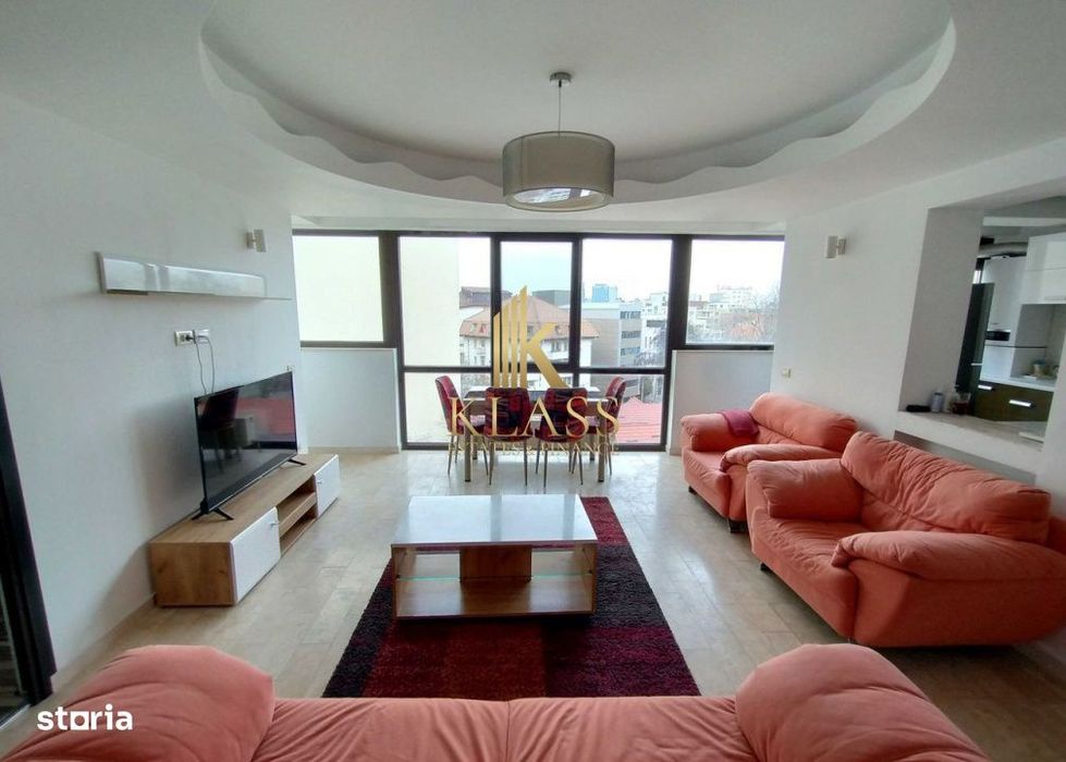 Apartament 3 camere, la cheie, 2 bai, bloc nou, zona Dorobanti