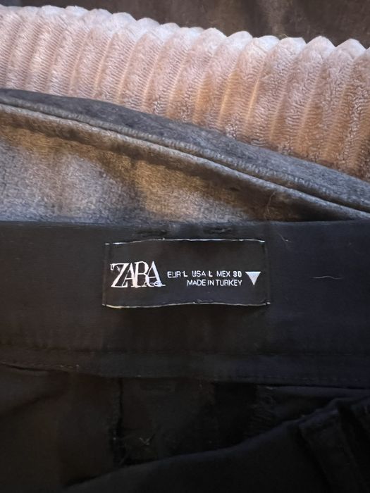 Дамски панталон с широк крачол Zara