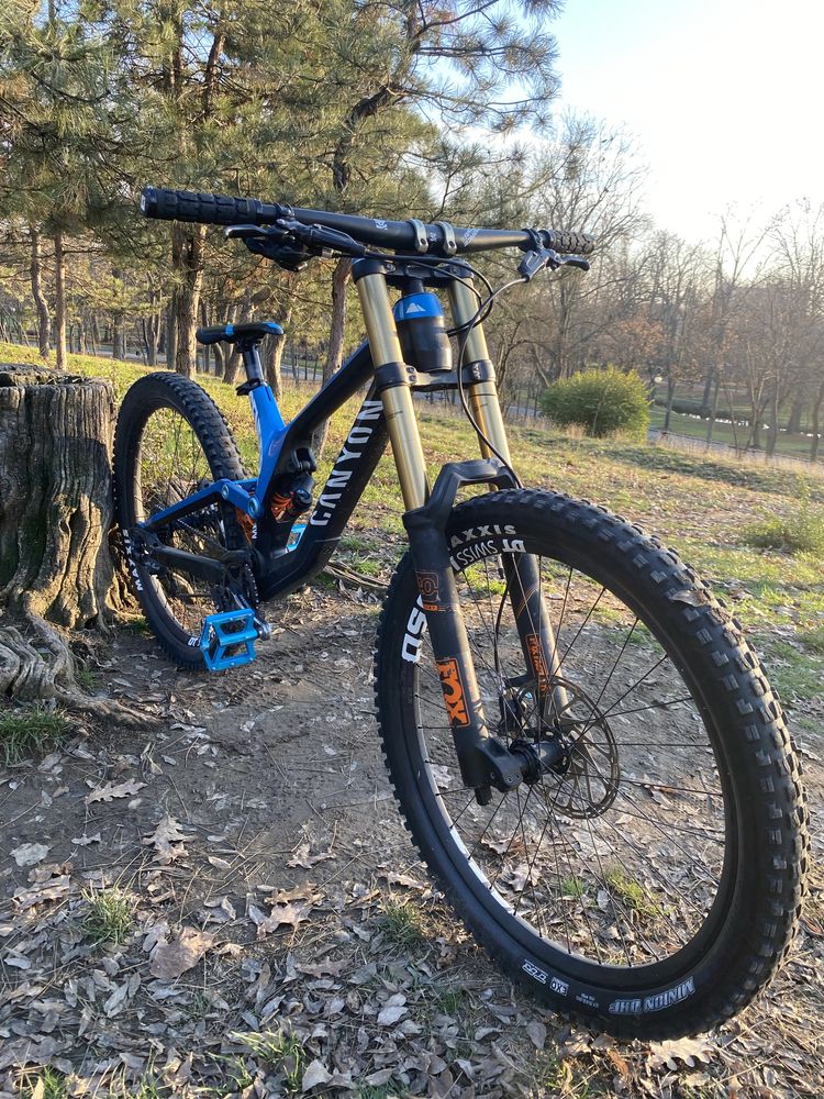 Canyon Sender 9.0 carbon 2018 roti pe 27.5