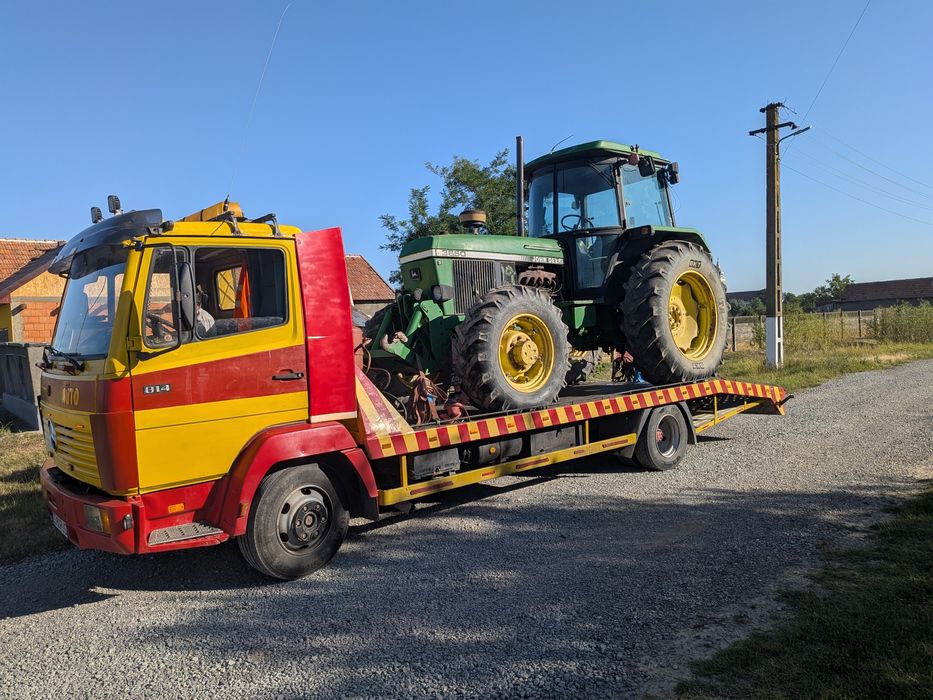 Vând autoplatforma b14 Mercedes Benz 814  7,5t