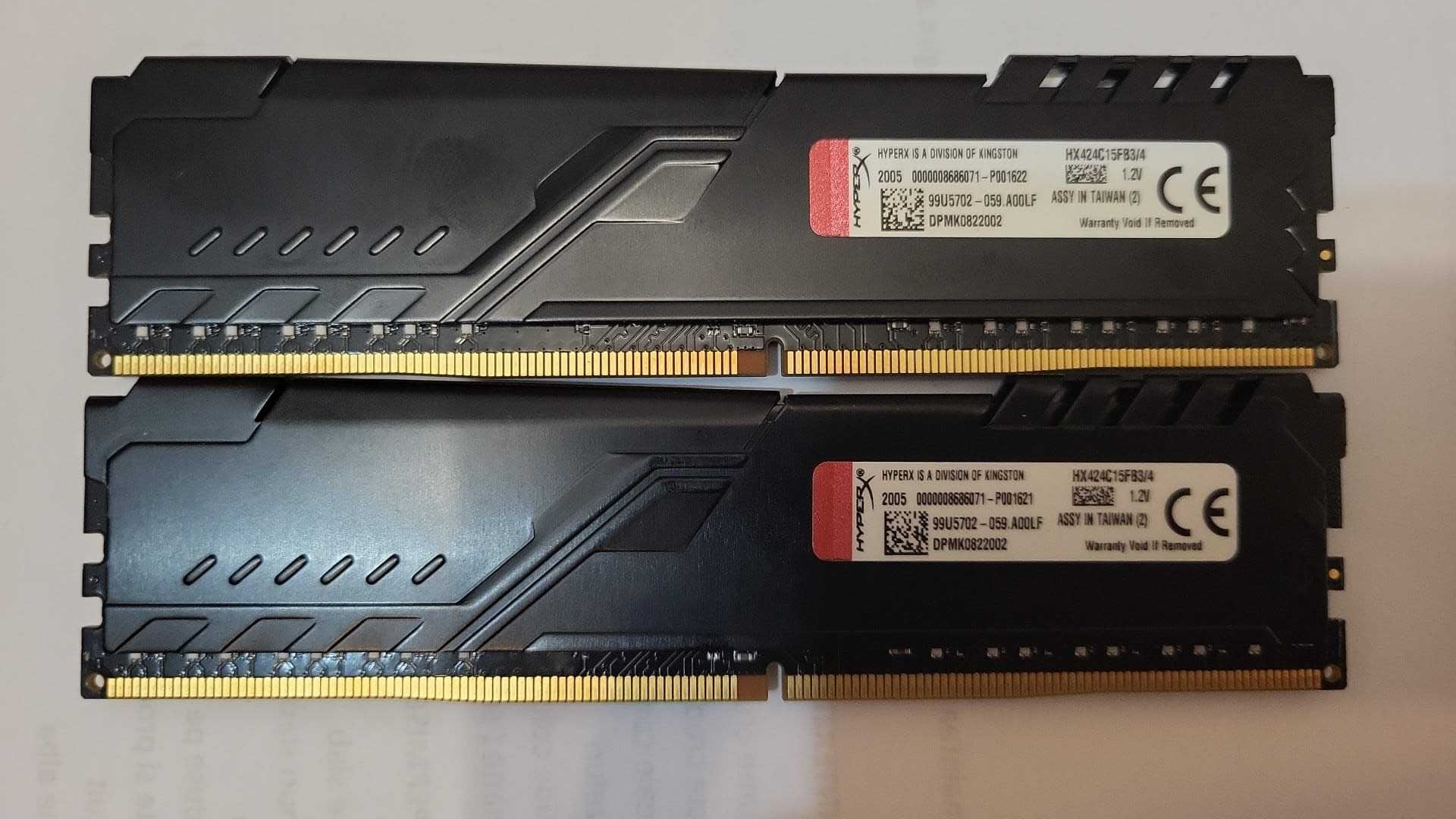 Memorie HyperX Fury Black 4GB DDR4 2400MHz CL15