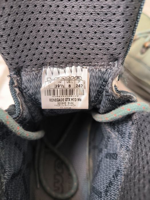 Lowa GTX номер 39,1/2