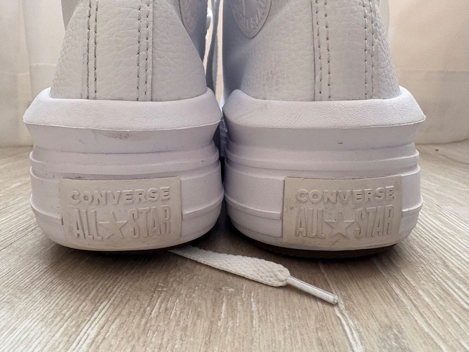 Converse all star white кецове